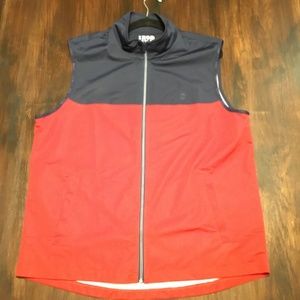 Izod Golf Zip Up Vest